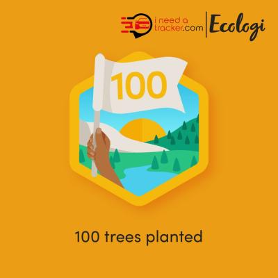 We planted 100 trees